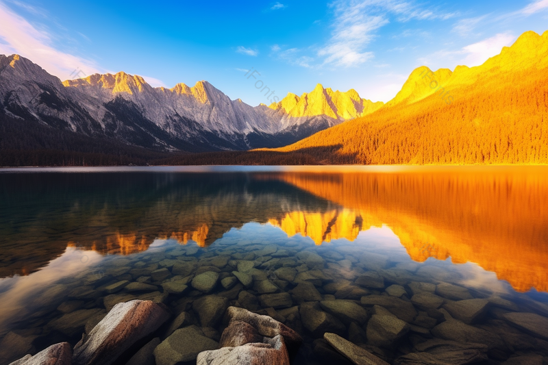 唯美风景湖边倒影,高清,摄影图,摄影图片,图片大全,摄影图免费下载